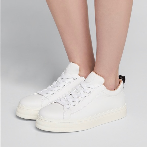 chloe sneakers white